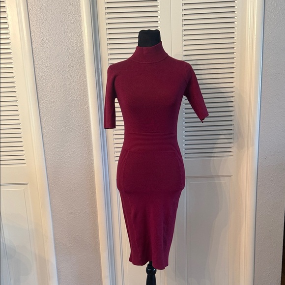 Guess Dresses & Skirts - Guess Burgundy Midi Dress